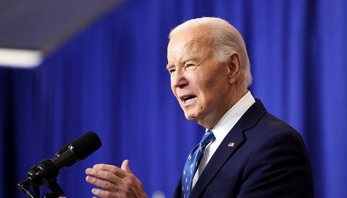 Biden delivers on threat to veto bill to expand US judiciary