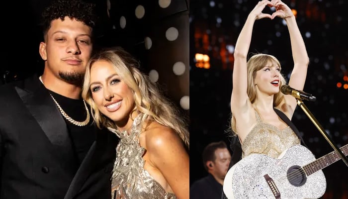 Brittany Mahomes, Patrick bring ‘Eras Tour’ vibes to Taylor Swift’s party