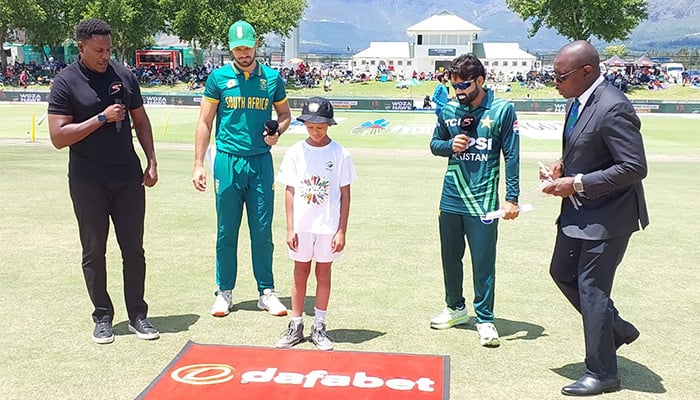 First ODI: South Africa win toss, elect to bat first against Pakistan