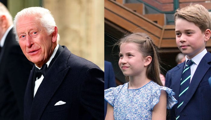 George, Charlotte, Louis being moved into King Charles’ Palace