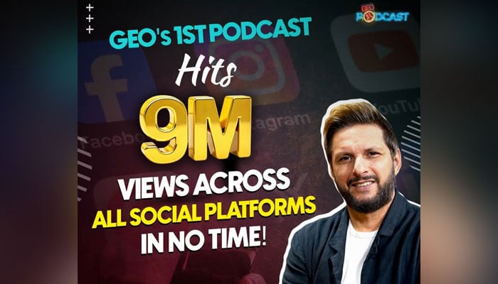 Geo’s first podcast hits 9m views across all social media platforms