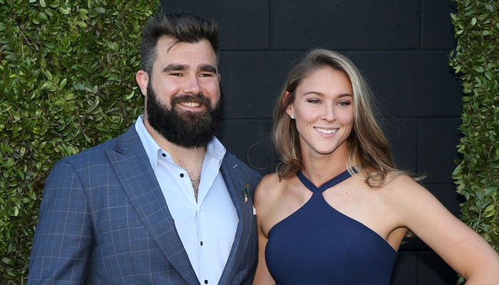 Jason Kelce proudly celebrates wife Kylie’s podcast success