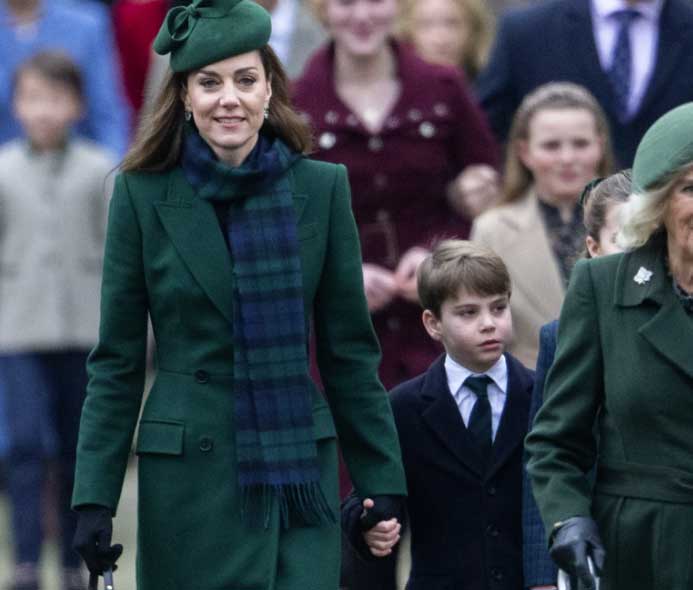 Kate Middleton looks exhausted as she joins royals for Christmas Walk