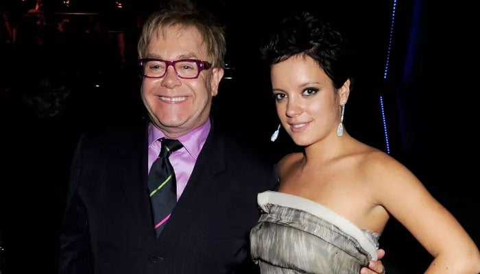 Lily Allen recalls mistakenly being ‘cross’ with Elton John for years