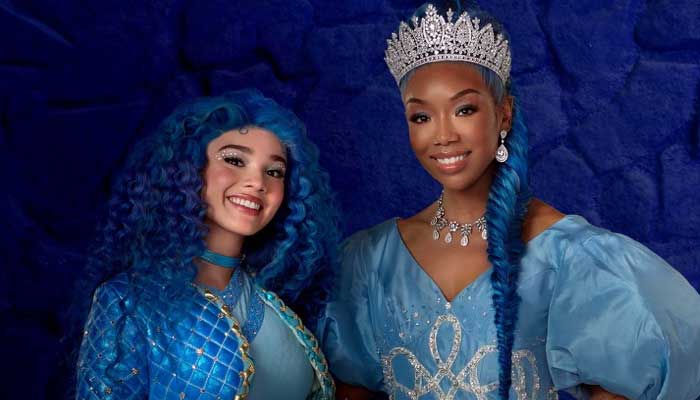 Malia Baker recalls first meeting with Brandy on ‘Descendants: The Rise of Red’ set