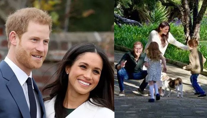 Meghan Markle, Prince Harry drop rare Archie, Lili snap in Christmas card: Photo