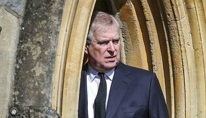 Prince Andrew’s running away from the UK