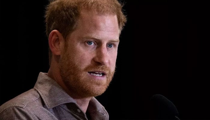 Prince Harry comes in the line of fire