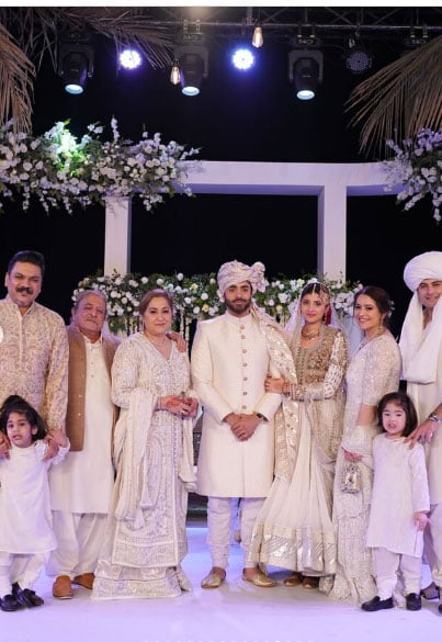 Sheheryar Munawar, Maheen Siddiqui tie the knot in glitzy ceremony