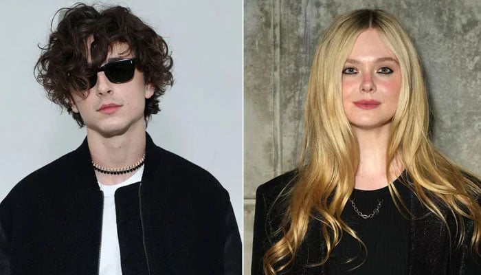 Timothee Chalamet, Elle Fanning recreate Ariana Grande’s viral moment