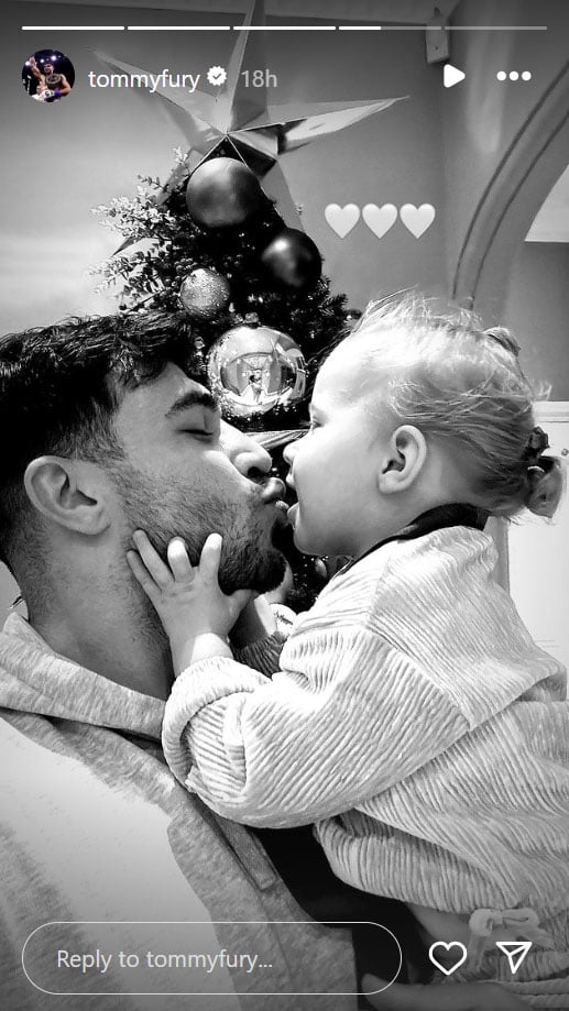 Tommy Fury, daughter Bambi share touching moment after Molly-Mae Hague split