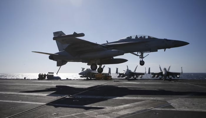 US military ‘mistakenly’ shoots down own fighter aircraft in ‘friendly fire’ over Red Sea