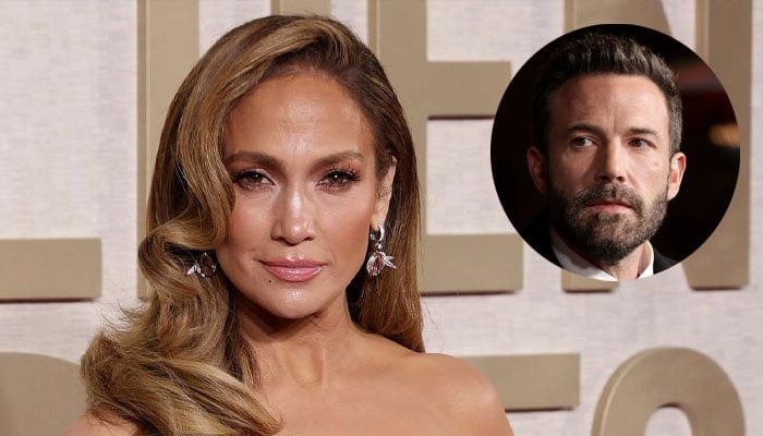 Jennifer Lopez turns heads with glam at party while Ben Affleck skips