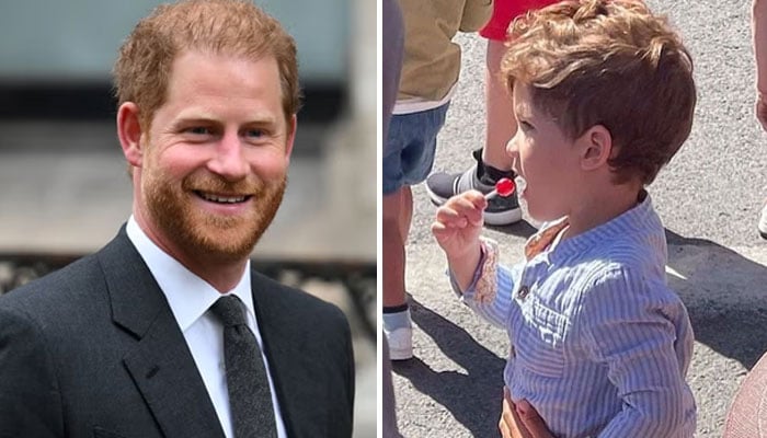 Prince Harry takes Prince Archie under his wing for one of his hobbies