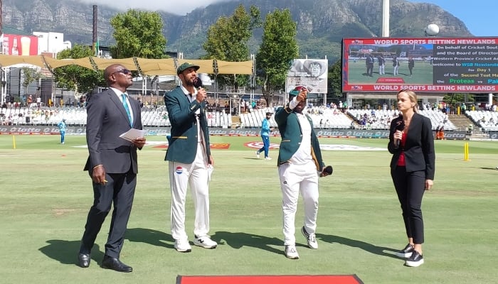 South Africa win toss, bat first in second Test against Pakistan