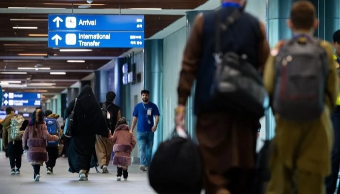 US visa processing brings 300 Afghans to Philippines